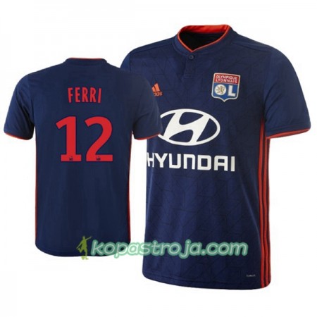 Billiga Fotbollströjor Olympique Lyonnais Jordan Ferri 12 Borta tröja 2018/19 Kortärmad